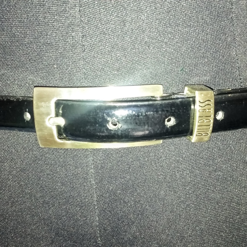 Vintage Bill Blass leather belt size S